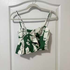 FLORAL CROP TOP
